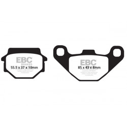 EBC Brake pads R Series Sintered FA067R