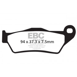 EBC Brake Shoe Grooved SFA209/2HH