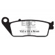 EBC brakes Moto EBC Brake pads SFAHH Scooter Sintered SFA142HH | races-shop.com