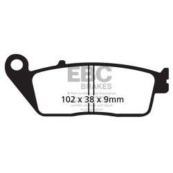EBC Brake pads Sintered SFA142HH
