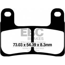 EBC Brake pads Sintered FA724HH