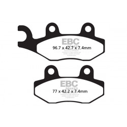 EBC Brake pads R Series Sintered FA135R