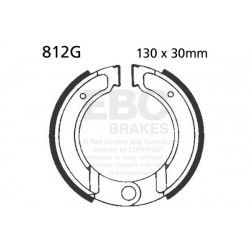 EBC Brake Shoe Grooved 812G