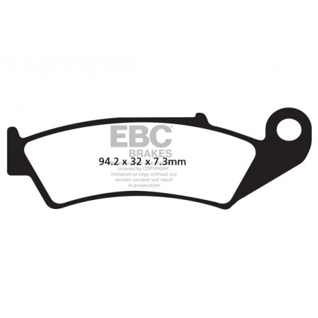 EBC brakes Moto EBC Brake pads Sintered FA125R | races-shop.com