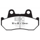 EBC brakes Moto EBC Brake pads Sintered FA069HH | races-shop.com