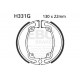 EBC brakes Moto EBC Brake Shoe Grooved H331G | races-shop.com