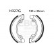 EBC brakes Moto EBC Brake Shoe Grooved H327G | races-shop.com