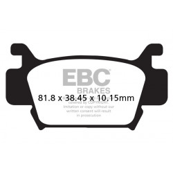 EBC Brake pads Sintered FA410R