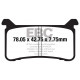 EBC brakes Moto EBC Brake pads Sintered FA700HH | races-shop.com