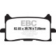 EBC brakes Moto EBC Brake pads Sintered FA679HH | races-shop.com