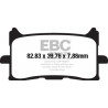 EBC Brake pads Sintered FA679HH