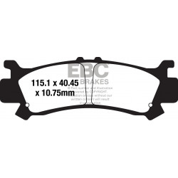 EBC Brake pads Sintered FA069/3HH