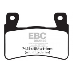 EBC Brake pads Sintered FA265HH