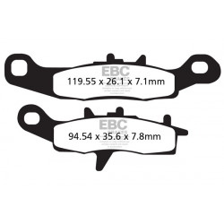 EBC Brake pads Sintered FA258R