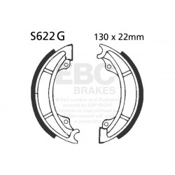 EBC Brake Shoe Grooved 301G