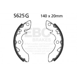 EBC Brake Shoe Grooved S625G