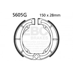 EBC Brake Shoe Grooved S605G