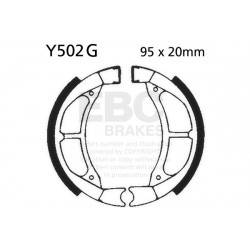 EBC Brake Shoe Grooved Y502G