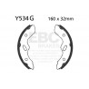 EBC Brake Shoe Grooved Y534G