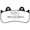 EBC Brake pads Sintered FA216/3HH