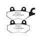 EBC brakes Moto EBC Brake pads Sintered FA215HH | races-shop.com