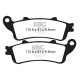 EBC brakes Moto EBC Brake pads Sintered FA281HH | races-shop.com