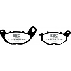 EBC Brake pads Sintered SFA705HH