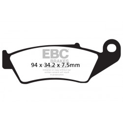 EBC Brake pads MXS Off Road Race Sintered MXS185