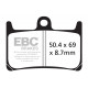 EBC brakes Moto EBC Brake pads EPFA EPFA380HH | races-shop.com