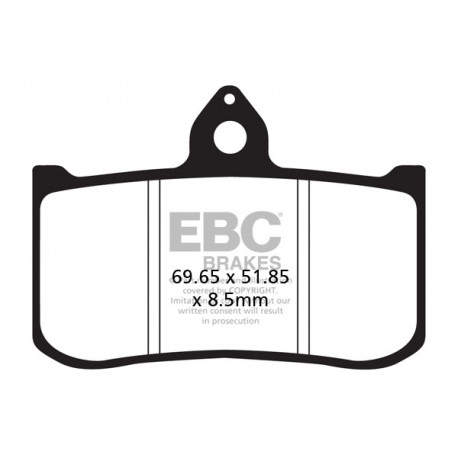 EBC brakes Moto EBC Brake pads EPFA EPFA239HH | races-shop.com