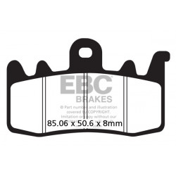 EBC Brake pads EPFA EPAF630HH