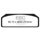 EBC brakes Moto EBC Brake pads GPFA GPFAX442/4HH | races-shop.com