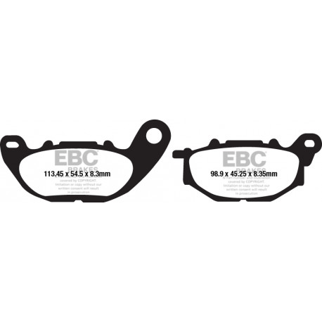 EBC brakes Moto EBC Brake pads GPFA GPFAX663HH | races-shop.com