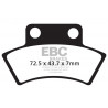 EBC Brake pads Organic FA232TT