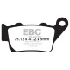EBC brakes Moto EBC Brake pads Carbon TT FA208TT | races-shop.com