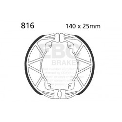 EBC Rear brake shoes Plain 816