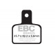EBC brakes Moto EBC Brake pads Organic FA495 | races-shop.com