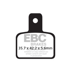 EBC Brake pads Organic FA FA495