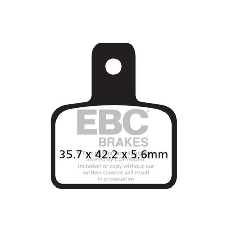 EBC brakes Moto EBC Brake pads Organic FA FA495 | races-shop.com