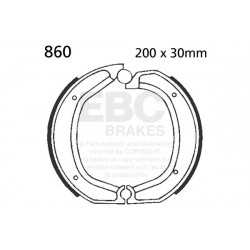 EBC Rear Brake pads Organic 805