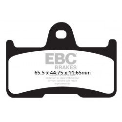 EBC Brake pads Organic FA344TT