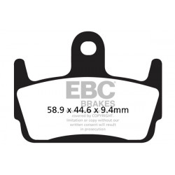 EBC Brake pads Organic SFA234