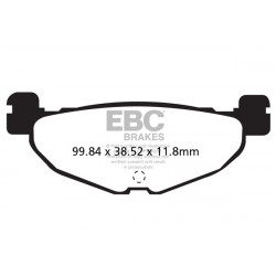 EBC Brake pads Organic SFA408
