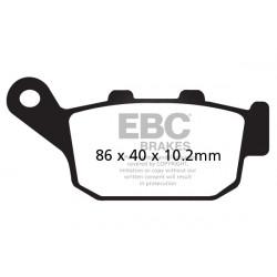 EBC Brake pads Organic FA FA140