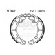 EBC brakes Moto EBC Brake Shoe Organic V942 | races-shop.com