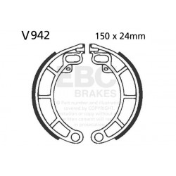 EBC Brake Shoe Organic V942