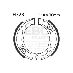 EBC Brake Shoes Plain H323