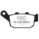 EBC brakes Moto EBC Brake pads Organic FA496 | races-shop.com