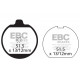 EBC brakes Moto EBC Brake pads Organic FA037 | races-shop.com
