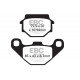 EBC brakes Moto EBC Brake pads Organic FA372TT | races-shop.com
